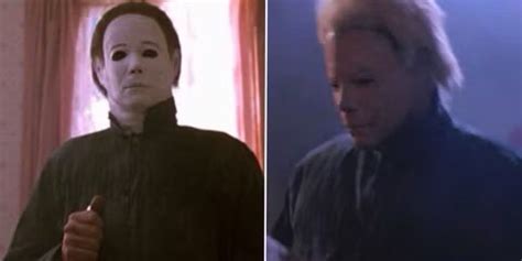 blonde michael myers mask